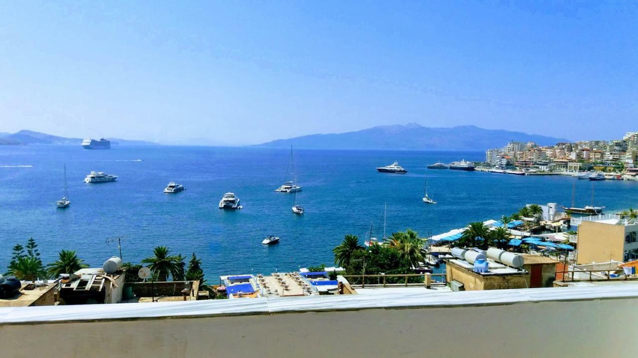 Seaview Apartment Detjoni Sarandë エクステリア 写真